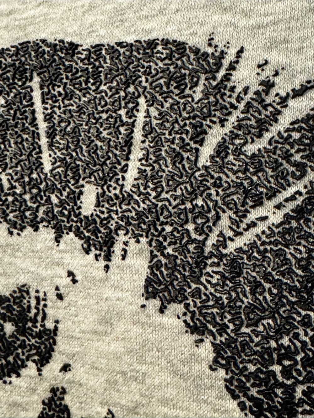 Diesel Grey 'Only The Brave' Graphic Crewneck Sweatshirt - Picture 3 of 4